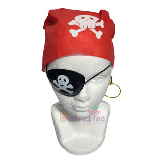 Kit Pirata Disfraz Kit Pirata Niño Hallowen Kit Pirata Disfraz Kit Pirata Niño Hallowen
