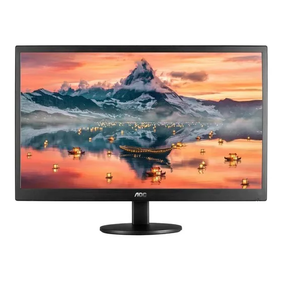 Monitor Aoc 18,5 Led Hd Hdmi Vga - E970swhnl
