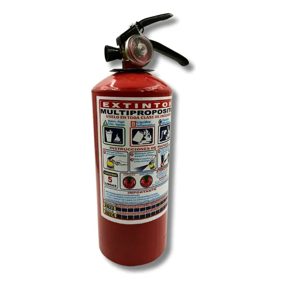 Extintor De Incendio ( Abc ) 5 Libras