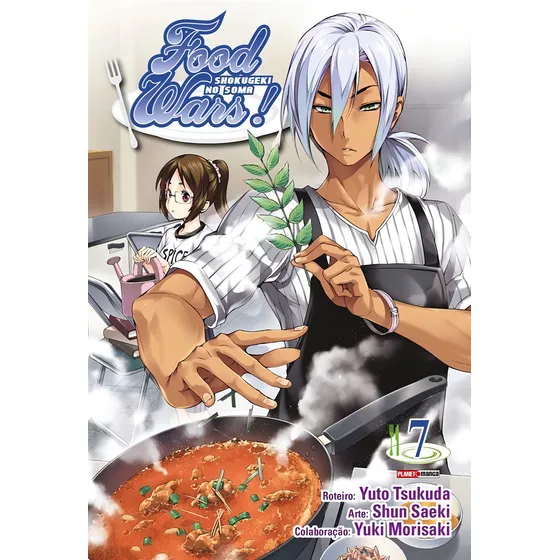 Food Wars! Vol. 7, de Tsukuda, Yuto. Food Wars (7), vol. 7. Editorial Panini Brasil LTDA, capa mole em português, 2020