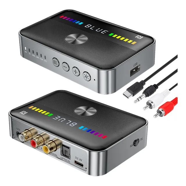 Adaptadores Bluetooth 5.3 Transmisor Receptor Hifi Audio Nfc