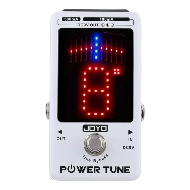 Pedal Joyo Power Tune - Afinador Y Fuente De Poder Jf18r