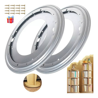 2pcs Base Giratoria 12 Pulgadas Para Muebles 30.5 Cm 2pcs Base Giratoria 12 Pulgadas Para Muebles 30.5 Cm