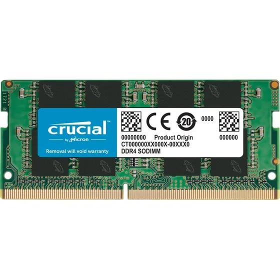 Memoria Ram Crucial 8gb  Ddr4 3200 Mhz Sodimm Laptop Cl22