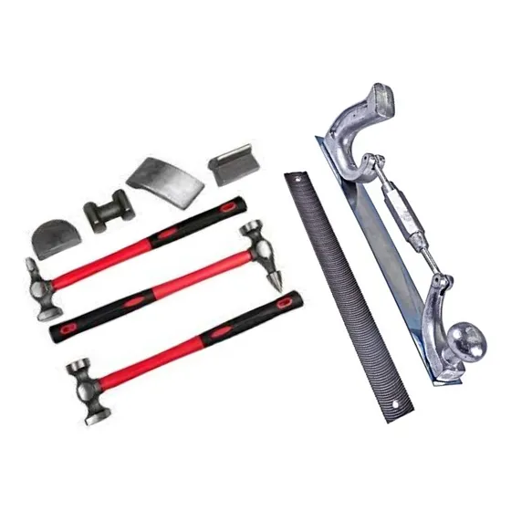 Kit Martelinho De Ouro  E Tassos De Funileiro Lanterneiro