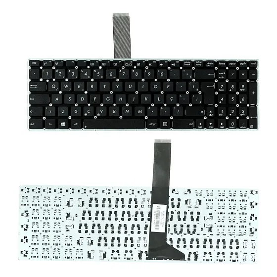 Teclado Para Notebook Asus X550ca X550c X750ja X552e Com Ç Cor Preto