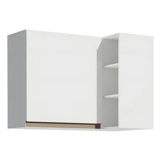 Alacena Gabinete Superior De Esquina Cocina Madesa Reims Bb Color Blanco