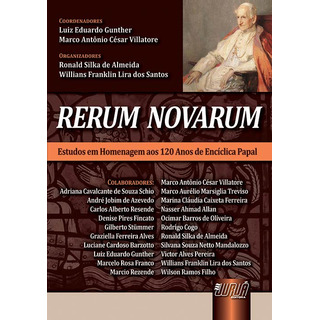 Livro - Rerum Novarum - Estudos Em Homenagem Aos 120 Anos De Encíclica Papal Livro - Rerum Novarum - Estudos Em Homenagem Aos 120 Anos De Encíclica Papal