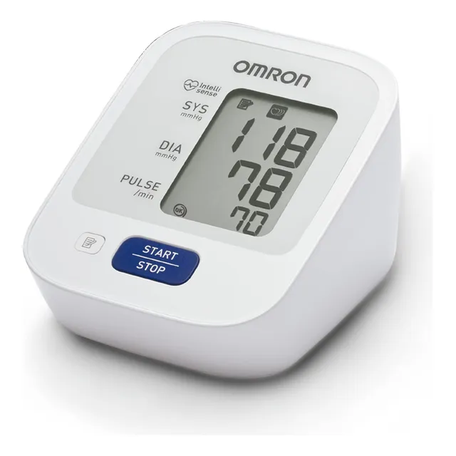 Omron Baumanómetro Digital De Brazo Hem-7122, 30 Memorias,