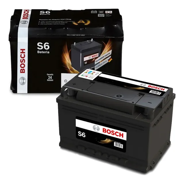 Bateria Automotiva Brava 1999 A 2003 65a 12v Bosch S6
