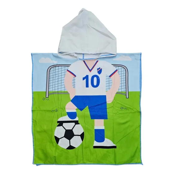 Toalla Poncho Infantil Playa