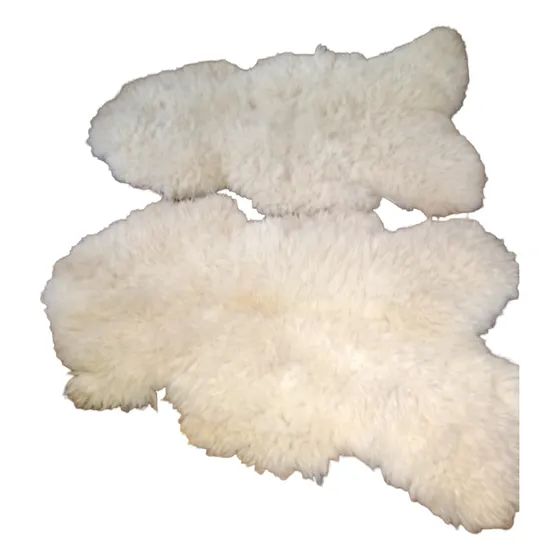 Alfombra Cuero Oveja Muflon La Mejor  1m X70cm Aprox Z Norte