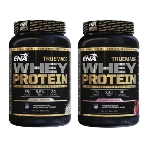 Truemade 2x1 2lb Whey Protein Ena Aislada + Concentrada