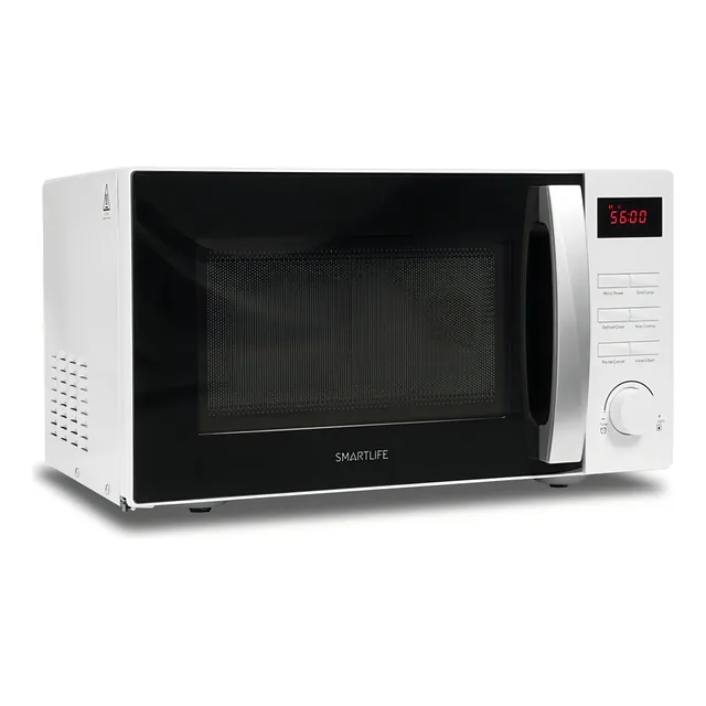 Microondas Smartlife 23l C/grill Digital 5 Niv 800w Blanco