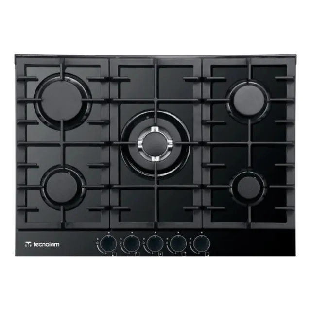 Tope De Cocina A Gas Tecnolam 70cm De Perillas