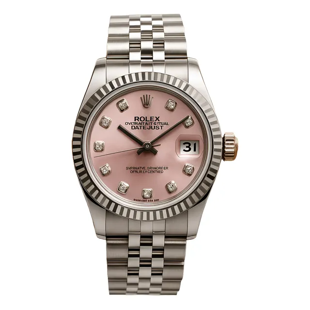 Reloj Rolex Datejust 31mm Pink Rosa Dama Envío Gratis