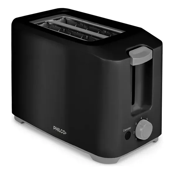Tostadora Philco To20bpp 2 Rebanadas 700w Color Negro