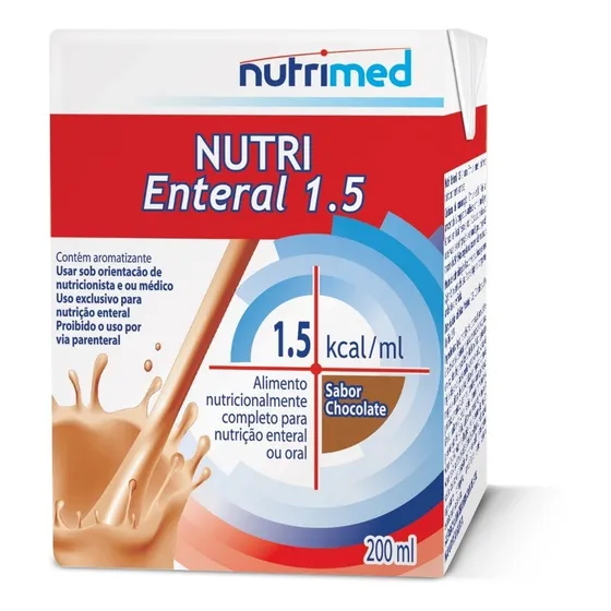 Caixa Com 27 Nutri Enteral 1.5 - 200ml . Chocolate