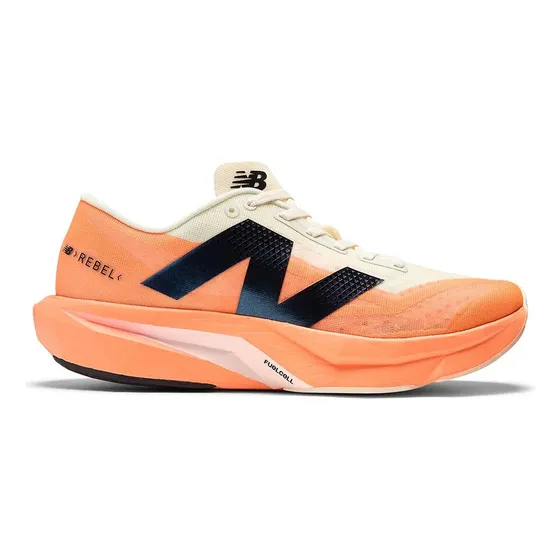 Tenis New Balance Rebel V4 Laranja Branco Masculino