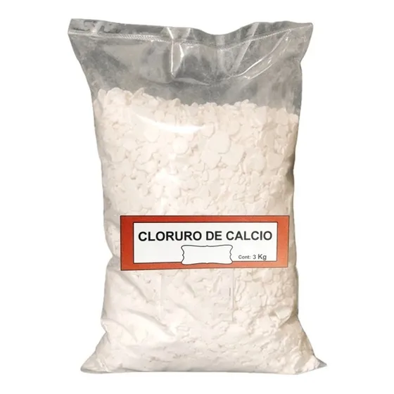 Cloruro De Calcio - Absorbente Anti Humedad En Escamas. 3 Kg