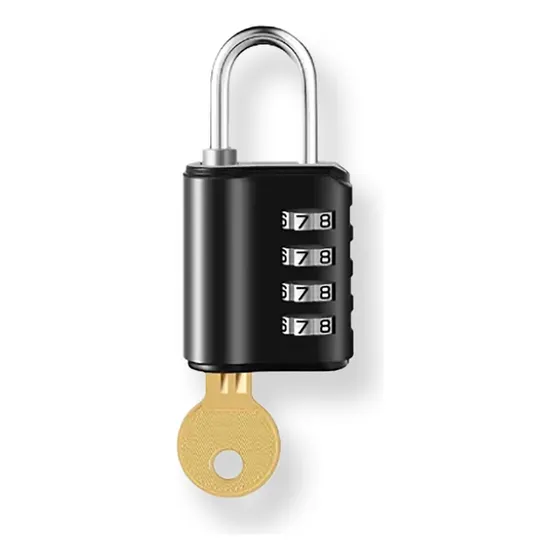 Cerradura De Combinación Chapa Cerradura De Seguridad Color Negro