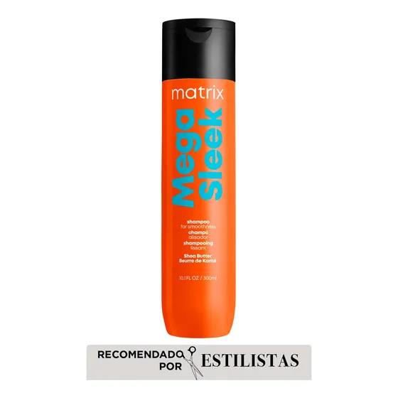 Shampoo Matrix Total Results Mega Sleek Limpiador De 300 Ml