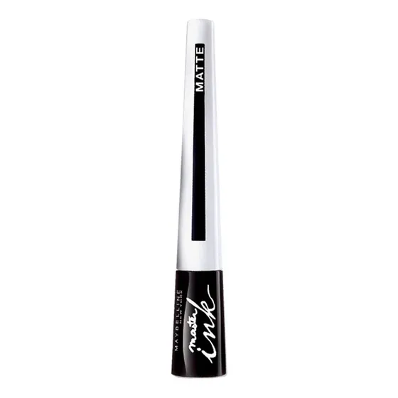 Delineador Líquido Master Ink Mate Maybelline Charcoal Black Efecto N/a
