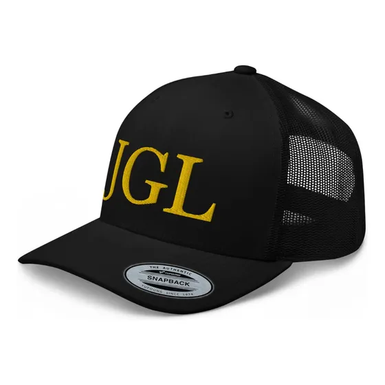 Rivemug Jgl Gorra De Camionero Bordada Dorada Chapo Guzman .