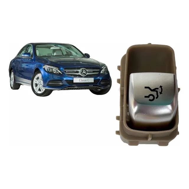 Botão Abrir Porta Malas Mercedes C180 C200 2015 A 2020 Bege