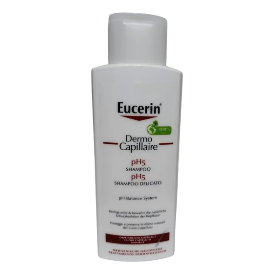 Eucerin Dermo Capillaire Ph5 Champú Shampoo Suave 250ml 