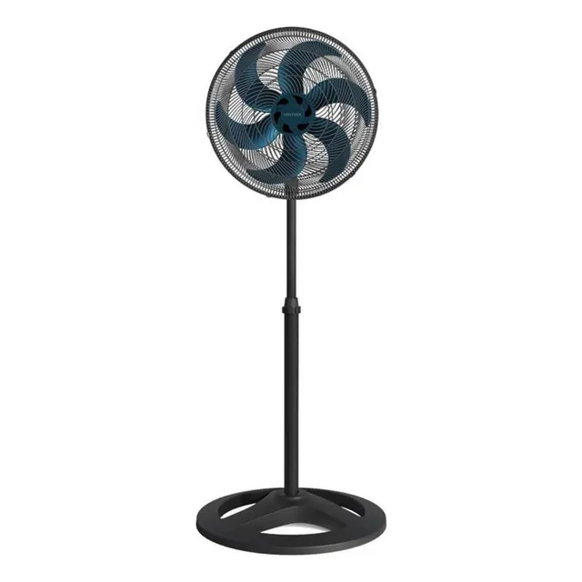 Ventilador Coluna Azul 40cm Pedestal Turbo Ventisol Cor Da Estrutura Preto