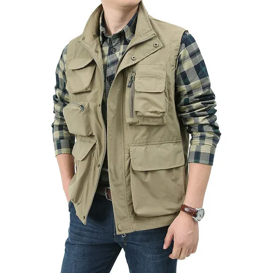 Men Más Chalecos De Terciopelo, Chaqueta Sin Mangas