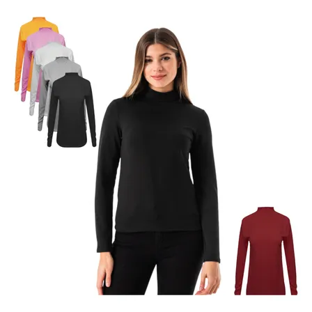 Pack 1 Camiseta De Mujer Manga Larga Beatle