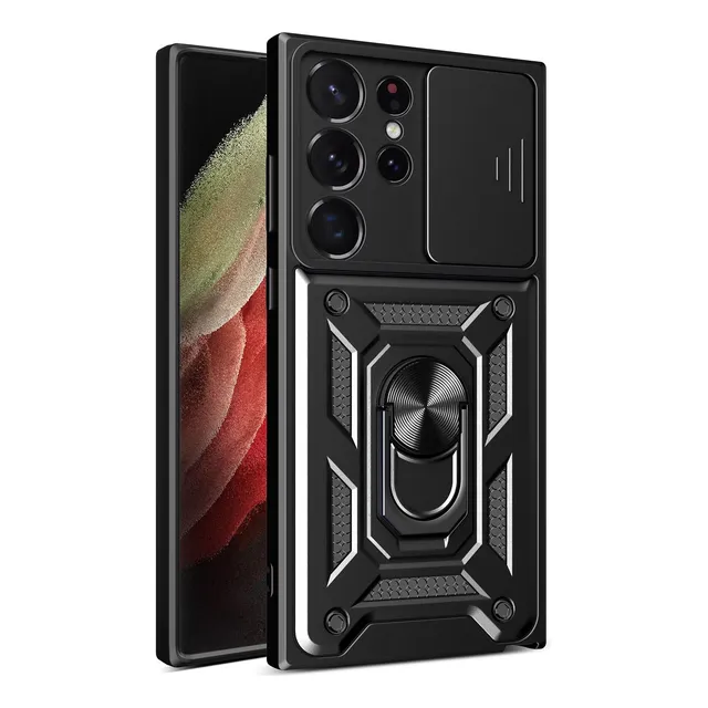 Funda Armor Anillo Antishock Protector Camara Deslizable New