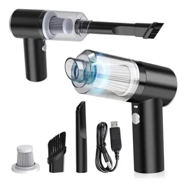 Mini Aspiridora Sopladora Inalambrica Recargable 2 In 1 Usb