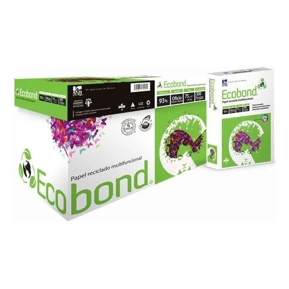 Papel Ecobond Tamaño Oficio De 75grs Copamex