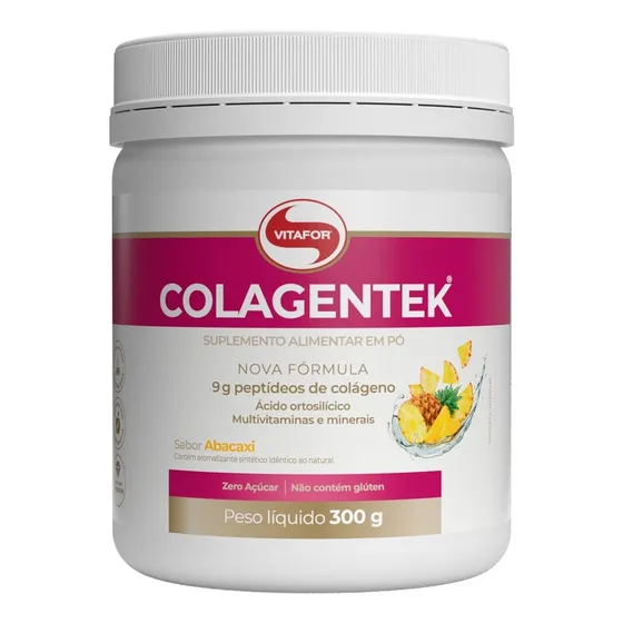 Colágeno Colagentek Vitafor 300g - Hidrolisado 