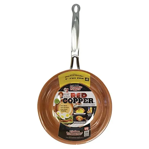 Sarten Cobre Rojo 8 