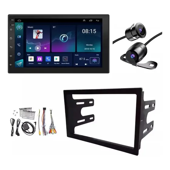Estereo 7 Android Ecosport 2005/10 Carplay Bt Gps 4-64gb 
