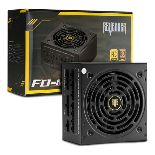 Fonte Gamer Zeus Platinum 1000w | Rise Mode | Full Modular Cor