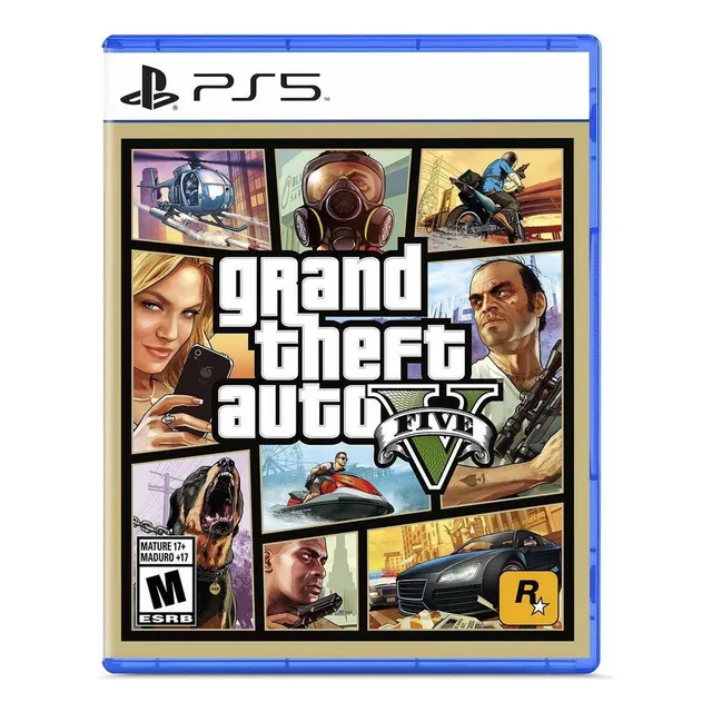 Grand Theft Auto V Standard Edition PS5 PlayStation 5 Físico
