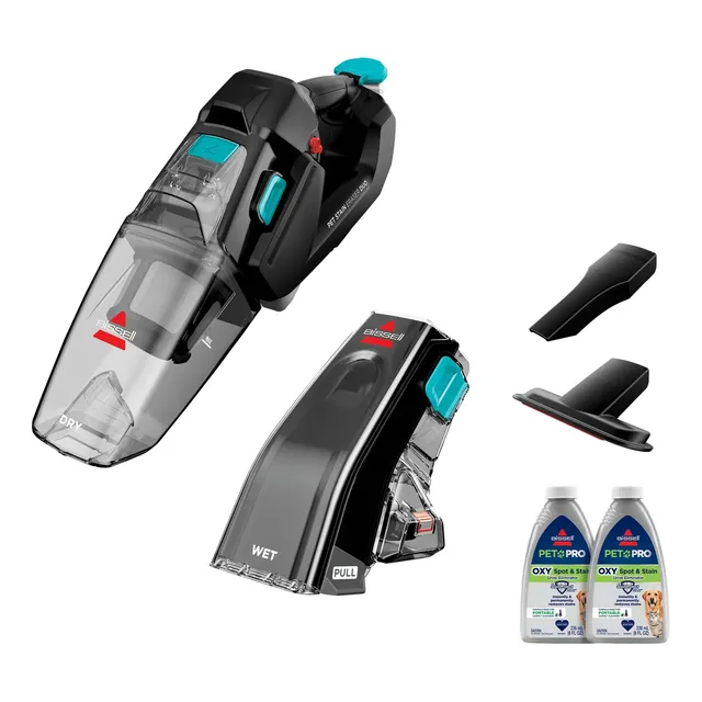 Bissell Pet Stain Eraser Duo Aspiradora Portatil Inalámbrico