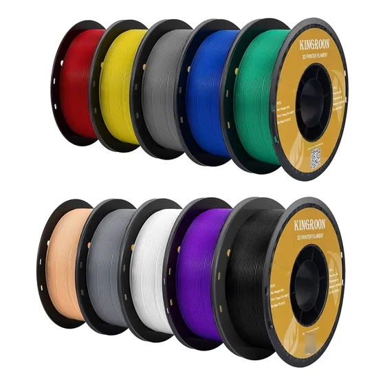Rollo De Filamento Pla Para Impresora 3d 1kg 1.75mm
