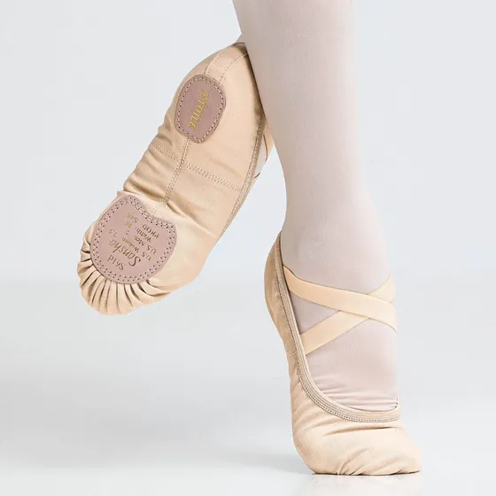 Zapatillas De Ballet Danza Importadas Sansha De Lona
