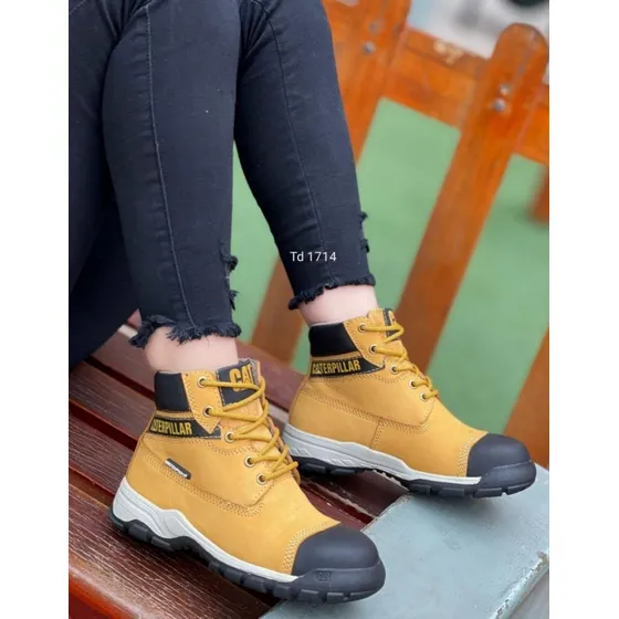 Botines Con Punta De Acero Dama