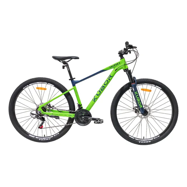 Bicicleta De Montaña Aluminio Rodada 29 Frenos Disco Shimano Color Verde
