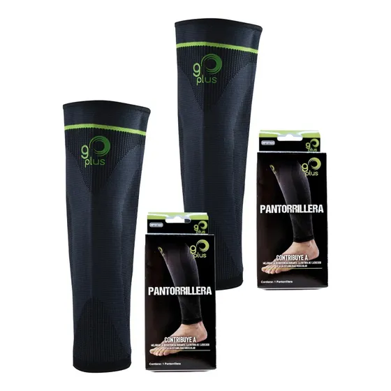 2pack Pantorrillera Rehabilitación Deport Compresión Go Plus