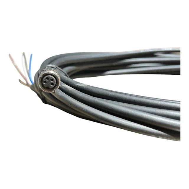 Conector Con Cable A Puntas M8 4 Pines Hembra Dif Longitudes 10 Metros