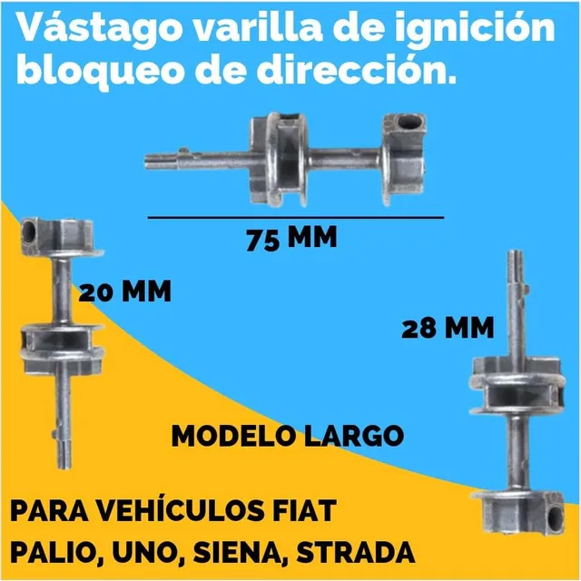 Vastago Suichera Encendido Fiat Uno Siena Palio Strada Largo