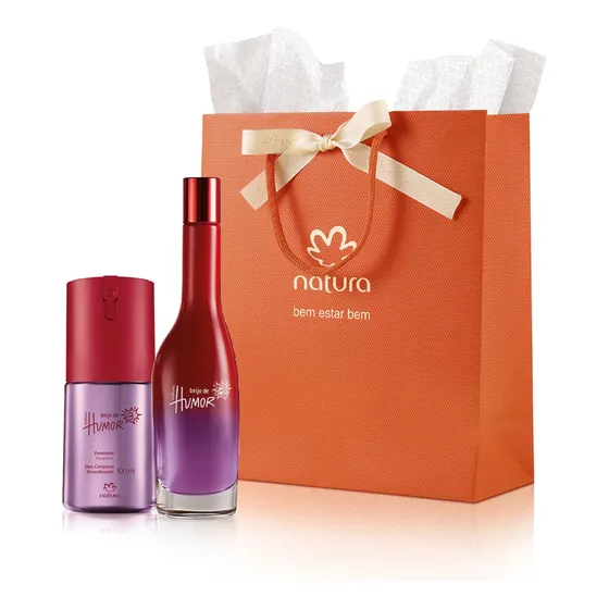 Kit Natura Beijo De Humor Feminino Com 2 Itens